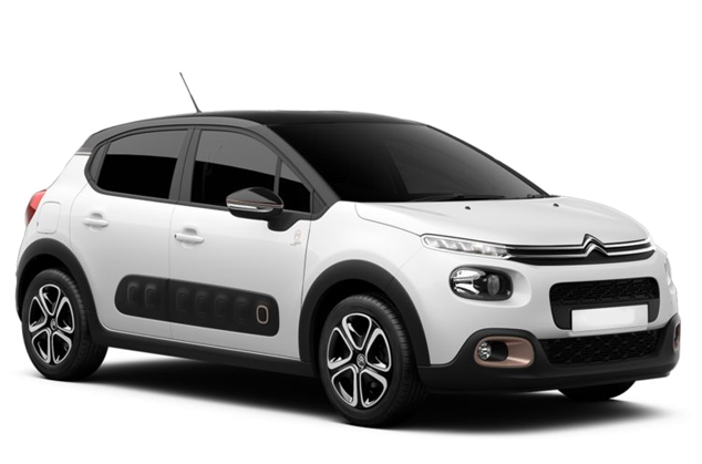 Voiture blanche c4 cactus