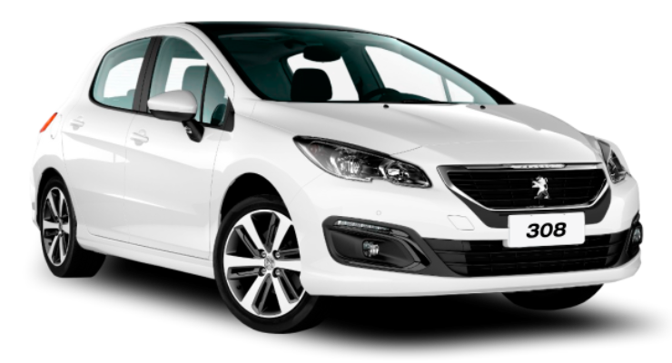 Peugeot 308 blanc